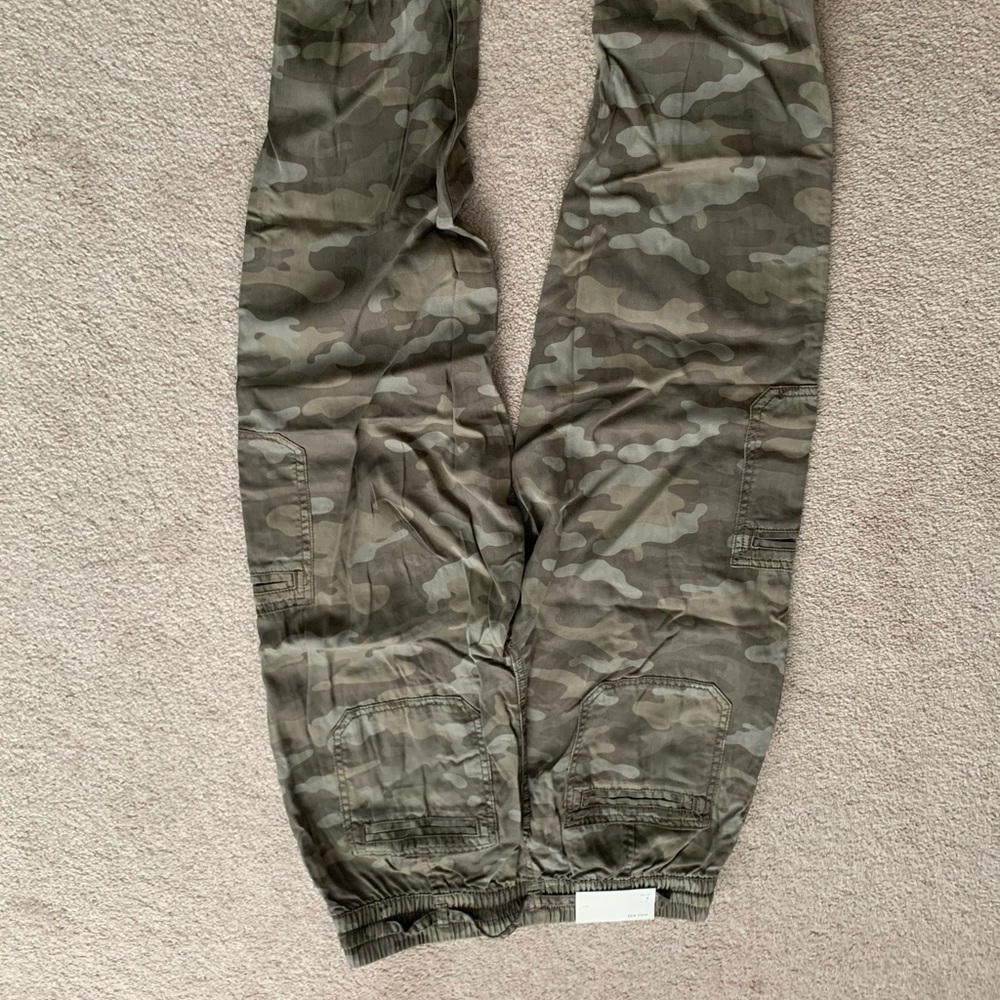 Camo print joggers